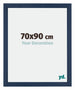 Mura MDF Photo Frame 70x90cm Dark Blue Swept Front Size | Yourdecoration.com