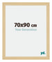 Mura MDF Photo Frame 70x90cm Maple Decor Front Size | Yourdecoration.com