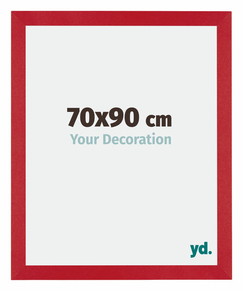 Mura MDF Photo Frame 70x90cm Red Front Size | Yourdecoration.com