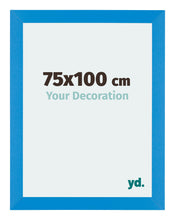 Mura MDF Photo Frame 75x100cm Bright Blue Front Size | Yourdecoration.com