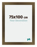 Mura MDF Photo Frame 75x100cm Bronze Design Front Size | Yourdecoration.com