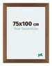 Mura MDF Photo Frame 75x100cm Copper Design Front Size | Yourdecoration.com