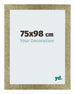 Mura MDF Photo Frame 75x98cm Gold Antique Front Size | Yourdecoration.com