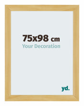 Mura MDF Photo Frame 75x98cm Pine Design Front Size | Yourdecoration.com