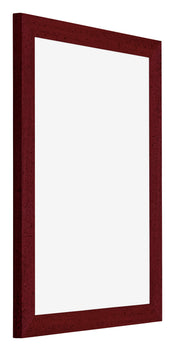 Mura MDF Photo Frame 75x98cm Wine Red Swept Front Oblique | Yourdecoration.com