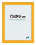 Mura MDF Photo Frame 75x98cm Yellow Front Size | Yourdecoration.com