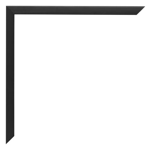 Nancy Plastic Photo Frame 25x25cm Black Detail Corner | Yourdecoration.com