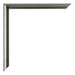 New York Aluminium Photo Frame 20x20cm Mercury Structure Detail Corner | Yourdecoration.com