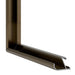 New York Aluminium Photo Frame 20x28cm Walnut Structure Detail Intersection | Yourdecoration.com