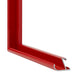 New York Aluminium Photo Frame 21x30 Ferrari Red Detail Intersection | Yourdecoration.com