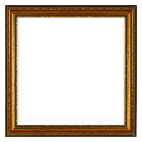 Oxford Wood Photo Frame 20x20cm Gold Antique Front | Yourdecoration.com