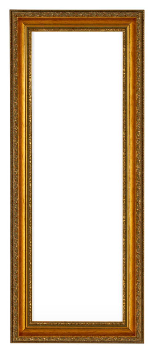 Oxford Wood Photo Frame 20x60cm Gold Antique Front | Yourdecoration.com