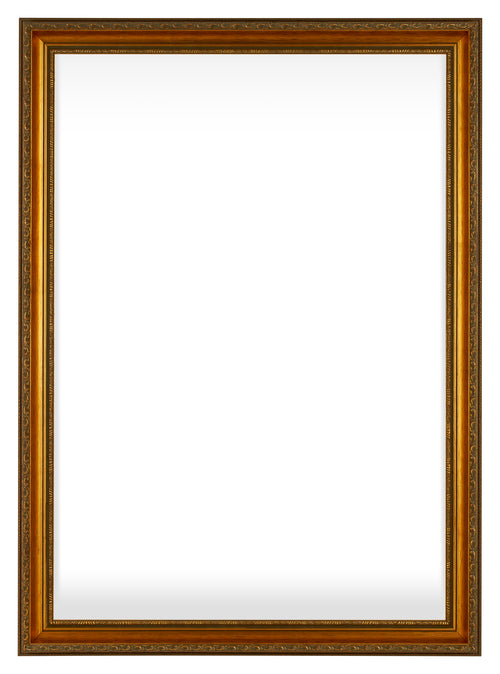 Oxford Wood Photo Frame 21x29 7cm A4 Gold Antique Front | Yourdecoration.com