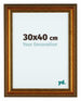 Oxford Wood Photo Frame 30x40cm Gold Antique Front Size | Yourdecoration.com