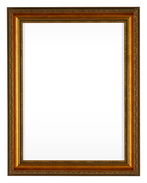 Oxford Wood Photo Frame 30x40cm Goud Front | Yourdecoration.com