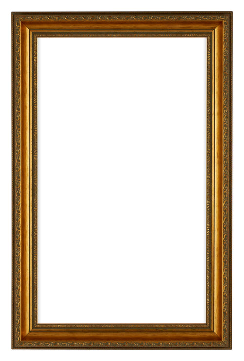 Oxford Wood Photo Frame 30x50cm Gold Antique Front | Yourdecoration.com