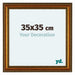 Oxford Wood Photo Frame 35x35cm Gold Antique Front Size | Yourdecoration.com