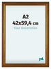 Oxford Wood Photo Frame 42x59 4cm A2 Gold Antique Front Size | Yourdecoration.com