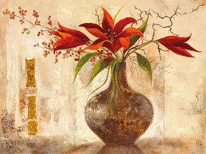 PGM FAD 39 Anna Field Red Lilies Art Print 80x60cm | Yourdecoration.com