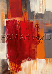 PGM FCU 701M Francesco Cusumano Astratto colorato I Art Print 21x30cm | Yourdecoration.com