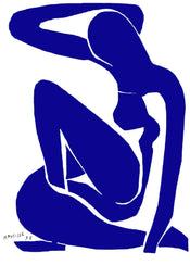 PGM HM 339N Henri Matisse Nu bleu I Art Print 60x80cm | Yourdecoration.com