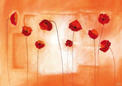 PGM HNE 05 Erika Heinemann Poppy Meeting Art Print 100x70cm | Yourdecoration.com