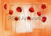 PGM HNE 701M Erika Heinemann Poppy Meeting Art Print 30x21cm | Yourdecoration.com