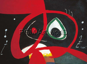 PGM JM 848 Joan Miro Kopf Art Print 80x60cm | Yourdecoration.com