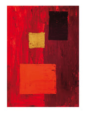 PGM JP 79 Jodi Phillips Schlichtes Rot Art Print 60x80cm | Yourdecoration.com