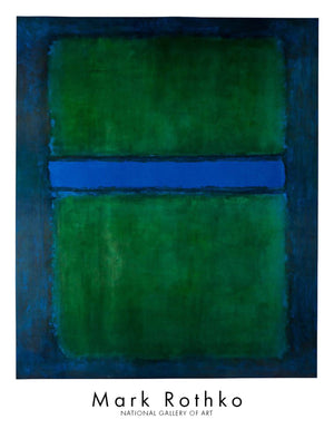 PGM MKR 857 Mark Rothko Untitled 1957 Art Print 80x915cm | Yourdecoration.com