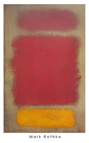 PGM MKR 860 Mark Rothko Untitled 1968 Art Print 635x1015cm | Yourdecoration.com