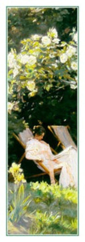 PGM PSK 75S Peter Severin Kroyer Havepartie med Marie Kroyer Art Print 25x70cm | Yourdecoration.com