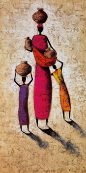 PGM RAM 24 Michel Rauscher Family Harmony Art Print 50x100cm | Yourdecoration.com