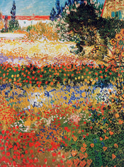 PGM VV 087 Vincent Van Gogh Giardino fiorito Art Print 60x80cm | Yourdecoration.com