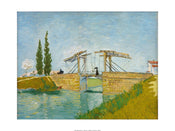 PGM VV 91 Vincent Van Gogh Die Zugbrucke Art Print 80x60cm | Yourdecoration.com