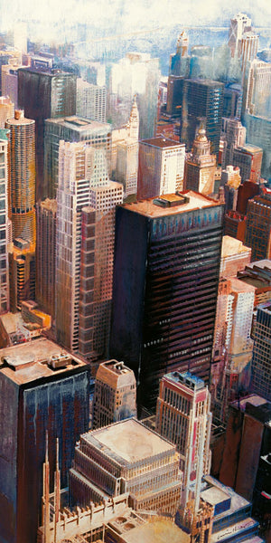 PGM WUR 02 Wulf Reinshagen Chicago II Art Print 50x100cm | Yourdecoration.com