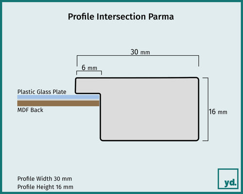 Parma Detail Intersection Sketch | Yourdecoration.com