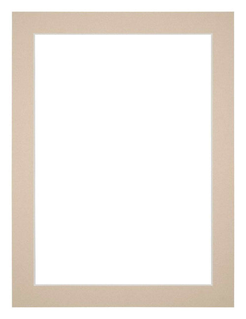 Passe Partout 18x24cm Carton Beige Edge 3cm Straight Front | Yourdecoration.com