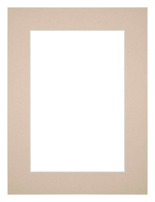 Passe Partout 18x24cm Carton Beige Edge 5cm Straight Front | Yourdecoration.com