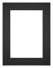 Passe Partout 18x24cm Carton Black Edge 5cm Straight Front | Yourdecoration.com