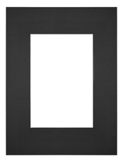 Passe Partout 18x24cm Carton Black Edge Straight Front | Yourdecoration.com