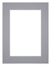 Passe Partout 18x24cm Carton Gray Edge 5cm Straight Front | Yourdecoration.com