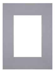 Passe Partout 18x24cm Carton Gray Edge Straight Front | Yourdecoration.com