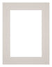 Passe Partout 18x24cm Carton Gray Gray Edge 5cm Straight Front | Yourdecoration.com