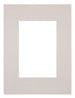 Passe Partout 18x24cm Carton Gray Gray Edge Straight Front | Yourdecoration.com