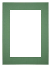 Passe Partout 18x24cm Carton Green Forest Edge 5cm Straight Front | Yourdecoration.com