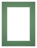 Passe Partout 18x24cm Carton Green Forest Edge 5cm Straight Front | Yourdecoration.com