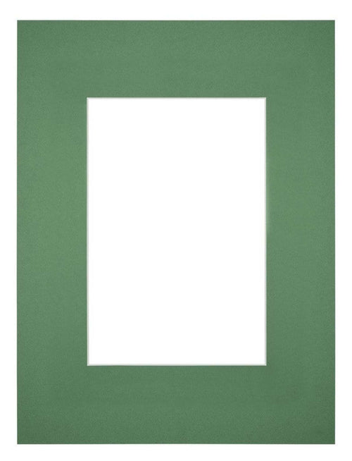 Passe Partout 18x24cm Carton Green Forest Edge Straight Front | Yourdecoration.com