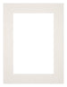 Passe Partout 18x24cm Carton Light Gray Edge 5cm Straight Front | Yourdecoration.com