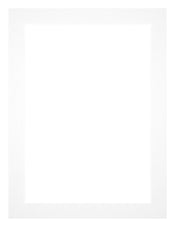 Passe Partout 18x24cm Carton White Edge 3cm Straight Front | Yourdecoration.com